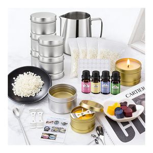 Frascos Decorativos para Velas al por Mayor, Contenedores de Lujo con Tapas para Programas de Venta Minorista de Marca de Cera de Soja Personalizada - Product Image 4