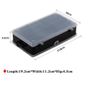 Boîte de rangement portable pour leurres de pêche, 17,8 cm, 125 g, PVC, six couleurs, double face, pour la pêche en plein air, pour la pêche en lac et en rivière - Product Image 3