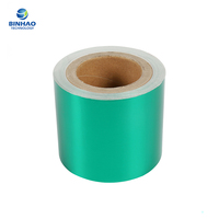 Rouleau de papier d'aluminium souple coloré Grammage 70GSM Shine pour emballage de cigarettes Matériau composite imprimé et enduit