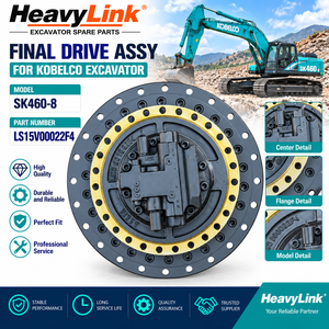 อะไหล่รถขุด Kobelco SK460-8 ชุดเฟ็นด์ไดรฟ์สุดท้าย รุ่น LS15V00022F4 ชิ้นส่วนขับเคลื่อนสายพานตีนตะขาบ - Product Image 4