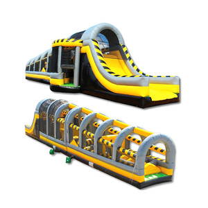 Commercial 80ft Teenage <b>Inflatable</b> Assault Obstacle Course for Sale Commercial Obstacle Course Assault Obstacle Course Commercia - Product Image 4