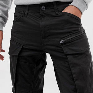 <span class=keywords><strong>Pantaloni</strong></span> da uomo con logo personalizzato <span class=keywords><strong>pantaloni</strong></span> della tuta tascabile aderente con zip stretch <span class=keywords><strong>cargo</strong></span> <span class=keywords><strong>pantaloni</strong></span> - Product Image 2