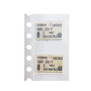 Composants électriques relais de Signal 5/12/24V 1A SMD relais 8 broches G6K-2G-Y-5VDC 12/24VDC neuf et original