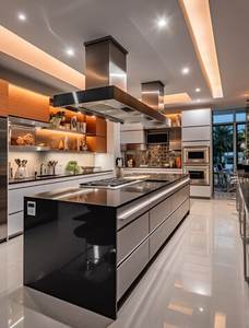 Customized High-End <b>Light</b> Luxury Solid Wood Storage Combination <b>Cabinet</b> Integrated Household Kitchen Furniture - Product Image 3
