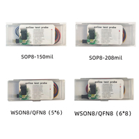 Sonda de resorte Pogo Pin JYWD SOP8-150mil para prueba de programación de IC, programación de chips SOP8 SOIC8 TSSOP8 WSON8 SPI FLASH BIOS