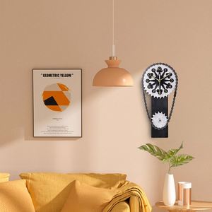 Stile meccanico europeo in metallo ingranaggio orologio <span class=keywords><strong>da</strong></span> <span class=keywords><strong>parete</strong></span> puntatore artistico orologio al quarzo Bar ristorante creativo decorativo orologio <span class=keywords><strong>da</strong></span> scrivania - Product Image 4