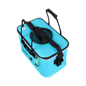 Cubo para Peces Vivos Eva, Plegable e Impermeable, Caja de Pesca para Uso en Exteriores, Contenedor de Almacenamiento de Equipo Deportivo Unisex - Product Image 4