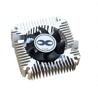 Ventilateur de refroidissement en aluminium Snowhite, 55mm, 2 broches, dissipateur thermique, adapté au PC, ordinateur, processeur, carte vidéo VGA, VC899 P18 0.25