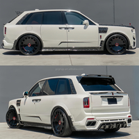 Kit carrosserie complet en fibre de carbone sèche forgée style Mansory pour Rolls-Royce Cullinan 2025 – Pare-chocs avant et arrière, capot, système d'échappement