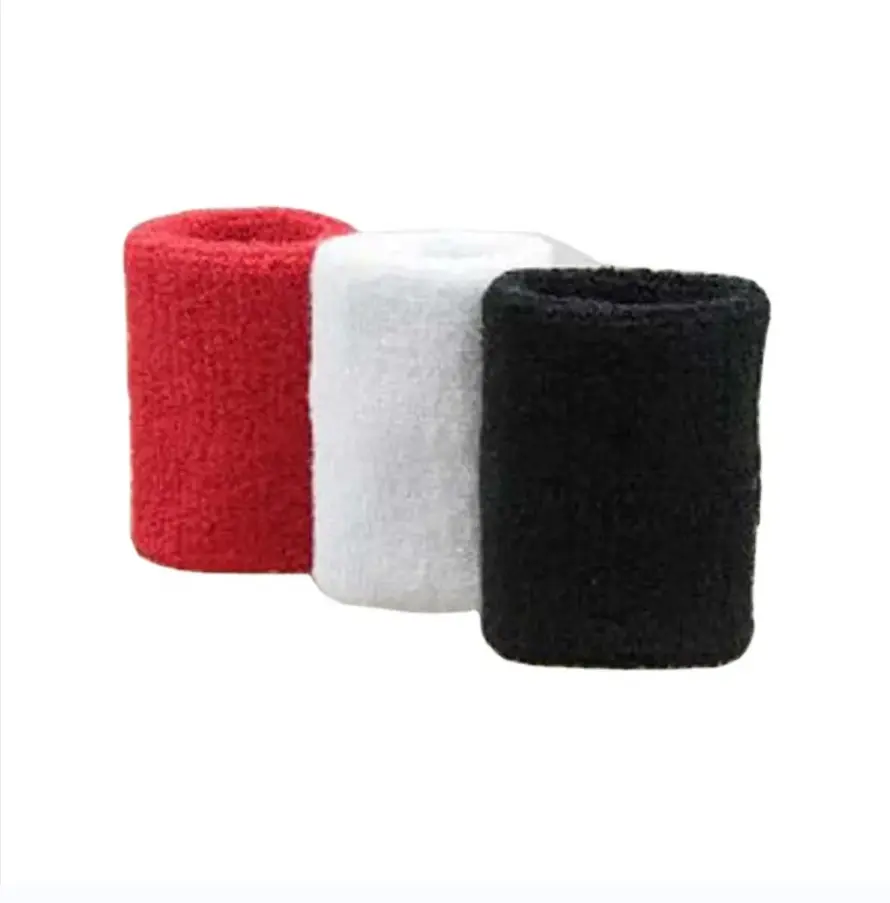 Accessoires de fitness Support de poignet en coton multicolore pour le sport
