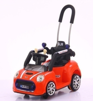 Voiture électrique pour enfants de 2 à 7 ans, télécommande 2.4G, commande par joystick, batterie 6V 4.5AH, moteur 380W, deux roues, plastique, multifonction