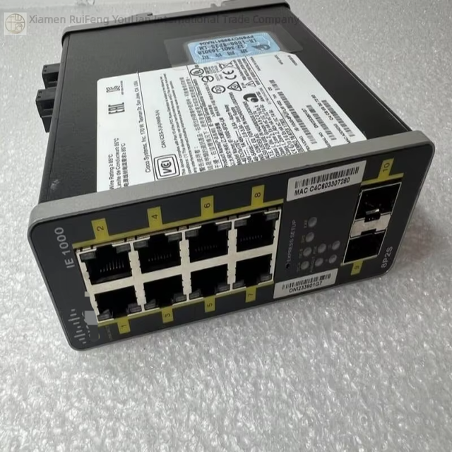 Ie-1000-8p2s-lwbrm Ethernet Switch 10 Port Sfp Poe+ New Original Rea y Stock In ustrial Automation Pac  e icate