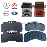 Kampas Rem Berkualitas Tinggi, Sepatu Rem, Lapisan Rem, Sepatu Baja 19032 19094 BC36 BC37 untuk BPW 12T 16T Truk Trailer Axle
