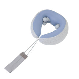 Healthpal Masseur sans fil pour le voyage, le bureau et la maison, soulagement des douleurs musculaires, pétrissage 3D, chauffage électrique, shiatsu cervical, forme en U, corps, cou - Product Image 5