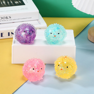 Juguetes Antiestrés de TPR con Purpurina y Maltosa, Coloridos, en Forma de Erizo, para Aliviar la Presión, Regalo Promocional para Niños - Product Image 5