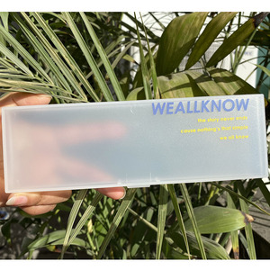Transparent Plastic Pencil Case Stationery Box Makeup Storage Organizer 1-3L For Students And Gift Use - Product Image 3