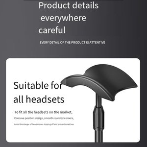 Headphone đứng Rack Non-Slip Tai nghe chủ cho điện thoại thông minh máy tính bảng Tai nghe Tai nghe đứng hỗ trợ chủ sở hữu - Product Image 3