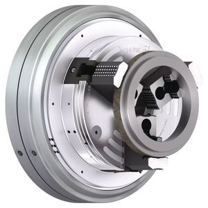 Mandril de tres mordazas Schunk Rota TP 125 26 Z120 SV90 neumático, fabricado en Alemania - Product Image 3