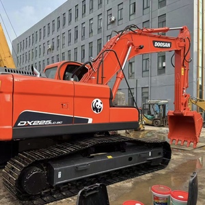 Excavatrice sur chenilles hydraulique Doosan DX225LC-9C d'occasion de 22 tonnes, machine d'origine avec garantie d'un an, prix bas à la vente - Product Image 1