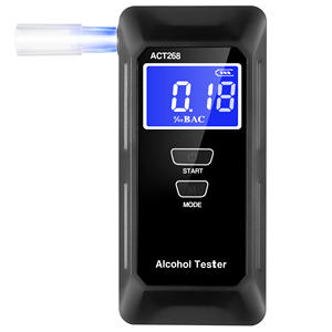 Fabrikverkauf Tragbarer Atemalkoholtester mit 0,001% BAC-Empfindlichkeit, 0,00-2,00 BAC-Messbereich, 2,0 Zoll LCD-Display, 50 Testaufzeichnungen - Product Image 1