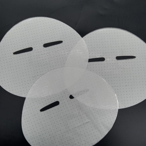 टेन्सिल फाइबर सूखे चेहरे की शीट मास्क क्यूप्रो फाइबर स्नूनबुने वाले कपड़े ओम निर्माता अल्ट्रा पतले <span class=keywords><strong>30%</strong></span> सफेद अनुकूलित प्राइस - Product Image 2