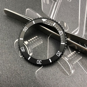 Nouvel Arrivage H&T Insert de Lunette de Plongée en Céramique Noire 007 009 38mm Léger Finition Mate Pièces de Montre - Product Image 6