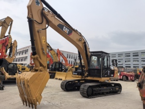 รถขุดตีนตะขาบไฮดรอลิก Caterpillar CAT 320D มือสอง สภาพเดิม 20 ตัน เครื่องจักรสำหรับงานก่อสร้างและขุดดิน - Product Image 5