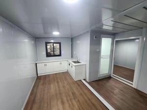 Maison préfabriquée extensible en conteneur de 40 pieds et 20 pieds à vendre Maison préfabriquée en acier léger Villa préfabriquée de 5 chambres à coucher - Product Image 3