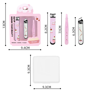 UUYP Cortaúñas Profesional <span class=keywords><strong>de</strong></span> Lujo con Estampado <span class=keywords><strong>de</strong></span> Dibujos Animados, <span class=keywords><strong>Pinzas</strong></span> Planas y Inclinadas <span class=keywords><strong>de</strong></span> Acero al Carbono <span class=keywords><strong>para</strong></span> Dedos <span class=keywords><strong>de</strong></span> Manos y <span class=keywords><strong>Pies</strong></span>, Caja <span class=keywords><strong>de</strong></span> Regalo Rosa y Verde - Product Image 6