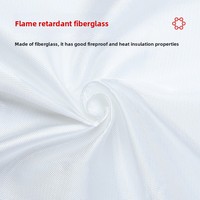 Couvertures en fibre de verre ignifuges de haute qualité pour la maison et le bureau, outil de sauvetage d'urgence en cas d'incendie