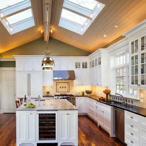 Juego Completo de Muebles de <span class=keywords><strong>Cocina</strong></span> de Madera Maciza con Electrodomésticos, Estilo Tradicional, <span class=keywords><strong>Cocina</strong></span> Americana Moderna de Guangzhou, Madera Contrachapada - Product Image 5