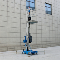 Plateforme élévatrice hydraulique verticale d'intérieur pour la décoration de bâtiments, l'entreposage et l'entretien des équipements