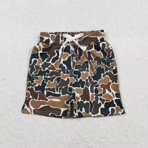 Pantalones Cortos de Verano para Niños Pequeños, Colección de Estampados de Camuflaje, Pantalones Cortos Casuales con Cordón Elástico para Bebés - Product Image 6