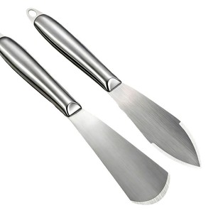 พลั่วทำสวนสแตนเลสแบบหนาชิ้นเดียวสำหรับปลูกขุดและย้ายต้นกล้า - Product Image 5