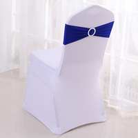 Vente en gros usine : Nœuds de chaise extensibles en Spandex bordeaux pour mariages, événements et fêtes, avec décoration rose extensible faite à la main
