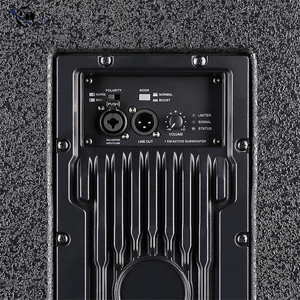 Sistema de sonido amplificado de frecuencia completa de doce pulgadas con gabinete grande y sonido estéreo envolvente, con conector de señal XLR para bares interiores y actuaciones en vivo. - Product Image 4