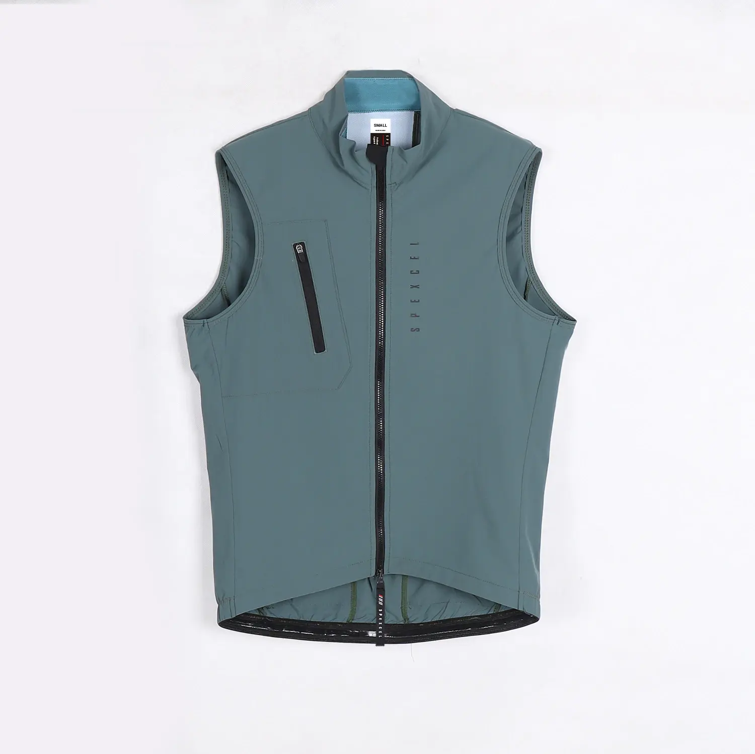 SPEXCEL 2022 All New Classic Light Windproof Vest Cycling Best Men's Wind Gilet New Stretch fabric With Two Way Zipper