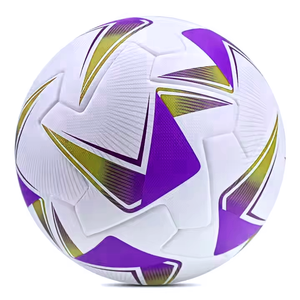 Aiju pelle Pu formazione professionale di importazione dimensione originale 5 lega per i giocatori regalo logo <span class=keywords><strong>Futsal</strong></span> calcio calcio pallone - Product Image 3