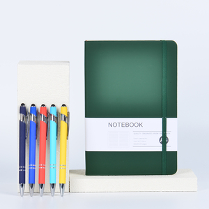 Sản phẩm mới ra mắt A5 kích thước nhỏ cầu vồng màu hỗn hợp mềm PU bìa PU máy tính xách tay có thể điều chỉnh dây đeo ẩn chủ bút studentnotebook - Product Image 1