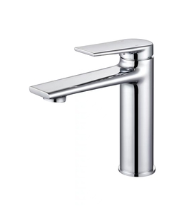 Rubinetto miscelatore cromato lucido KD-210F per <span class=keywords><strong>bagno</strong></span> di hotel, in ottone, con filtro acqua e acqua calda/fredda - Product Image 1