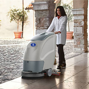 Nettoyeur-sécheur de sols électrique autoporté CleanHorse M10, machine de nettoyage légère, commerciale et industrielle, pour marbre - Product Image 1