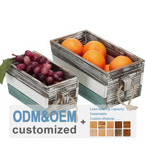 <span class=keywords><strong>Caisses</strong></span> de pomme en bois empilables boîte de rangement ensemble 3 ventes <span class=keywords><strong>caisses</strong></span> de fruits secs au lait en bois bon marché <span class=keywords><strong>à</strong></span> vendre - Product Image 1