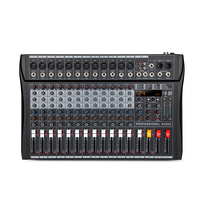 Console de mixage audio numérique professionnelle pour DJ karaoké 8 canaux avec 24 effets
