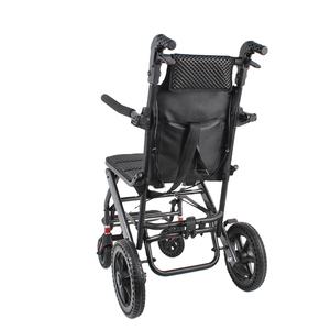 Fauteuil roulant manuel confortable d'allée d'avion d'accoudoir avec le pneu solide pour des personnes âgées et handicapées pour des personnes handicapées - Product Image 2