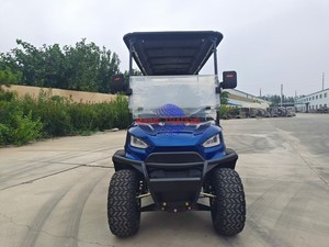 Nouvelle Voiturette de Golf Électrique Bleue 6 Places 48V à Batterie Lithium 2026, Autonomie 70-90km, Idéale pour Villas, Complexes Hôteliers et Visites Touristiques - Vente en Gros - Product Image 5