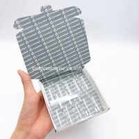 Personalisiertes Design Medizinische Verpackungsbox 3ml Glas-Etiketten Aufkleber 10x3ml Tray und Box