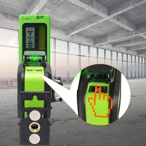 HUEPAR-<span class=keywords><strong>LR</strong></span>-<span class=keywords><strong>5RG</strong></span> autonivelante electrónico, líneas horizontales verticales para rayo láser verde y rojo, receptor Detector - Product Image 6