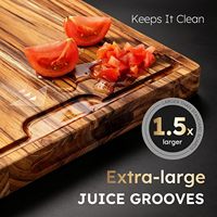 Planches à découper en bois d'acacia épais personnalisées et multi-usages