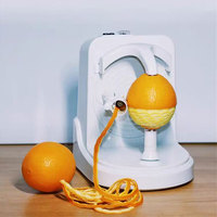 Éplucheur de fruits électrique en acier inoxydable, éplucheur de fruits rotatif automatique, machine à éplucher les pommes