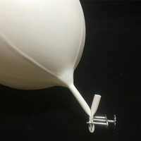 # 4 # 5 # 7 sacs d'échantillonnage de gaz en caoutchouc latex pour liquéfaction d'azote, 2L, 3L, 5L, pour laboratoire et échantillonnage d'air